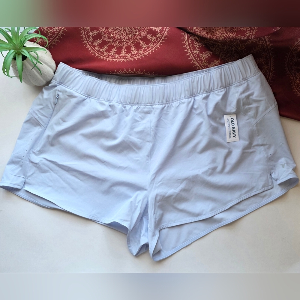 Old Navy Core Run Shorts XL Orchid Tint NWT